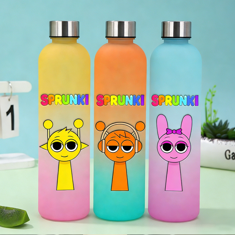 Outdoor Sport For Kids - Borraccia Sprunki da 900 ml, borraccia