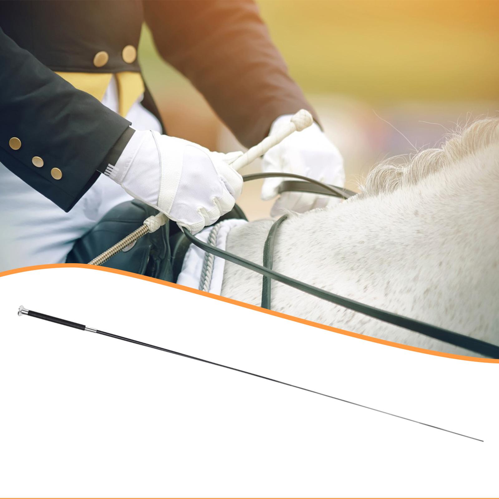 Riding Crop Dressage - Frusta Regolabile in Metallo e Nylon