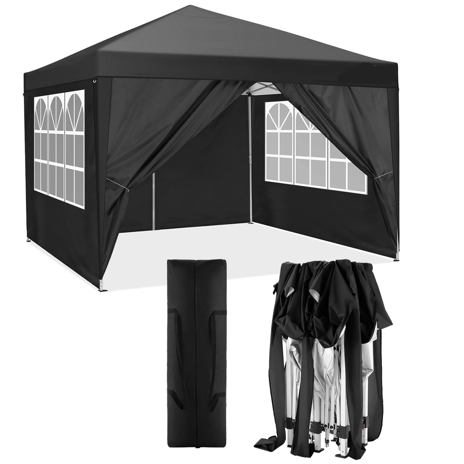 Outdoor Sports Center - Gazebo Pop-up 3x3m, Tenda Istantanea Impermeabile