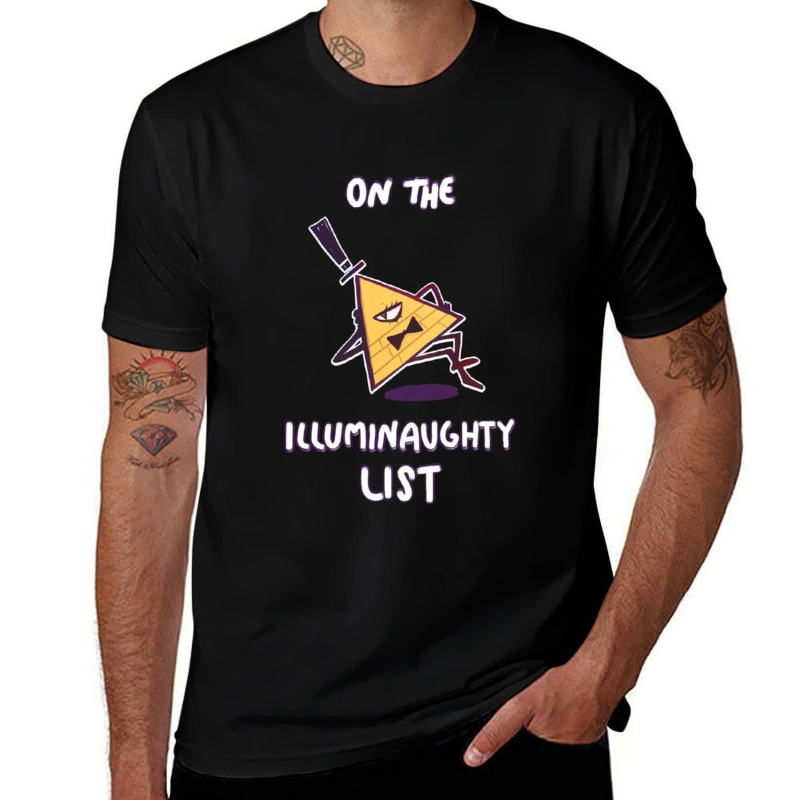 Outdoor Sports List - T-shirt Illuminaughty List, maglietta leggera per
