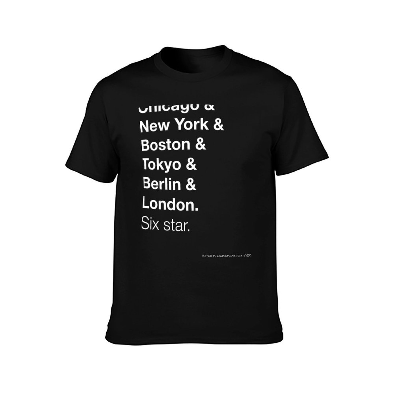 T-Shirt World Marathon Majors  - Outdoor Sports List recensione e prezzo