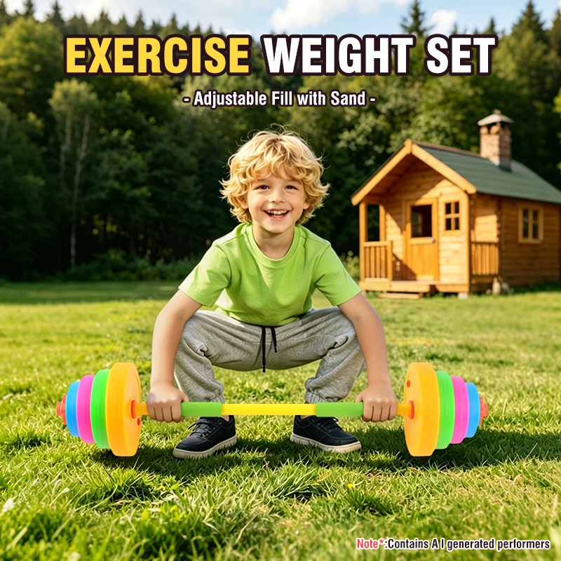 Set di manubri e bilanciere re - Outdoor Sport Field recensione e prezzo