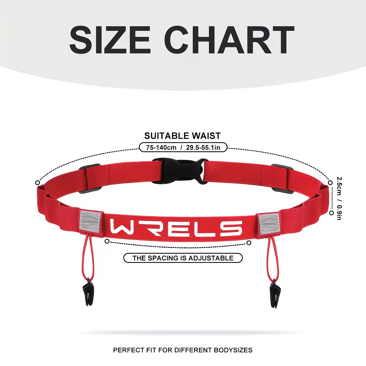 WRELS Cintura Portanumero Unis - Outdoor Sports List recensione e prezzo